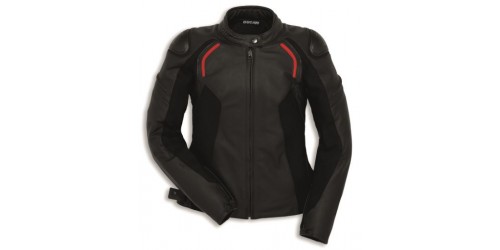 Manteau de cuir Stealth C2 Ducati Femme