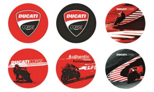 Sous-verres Racing Ducati